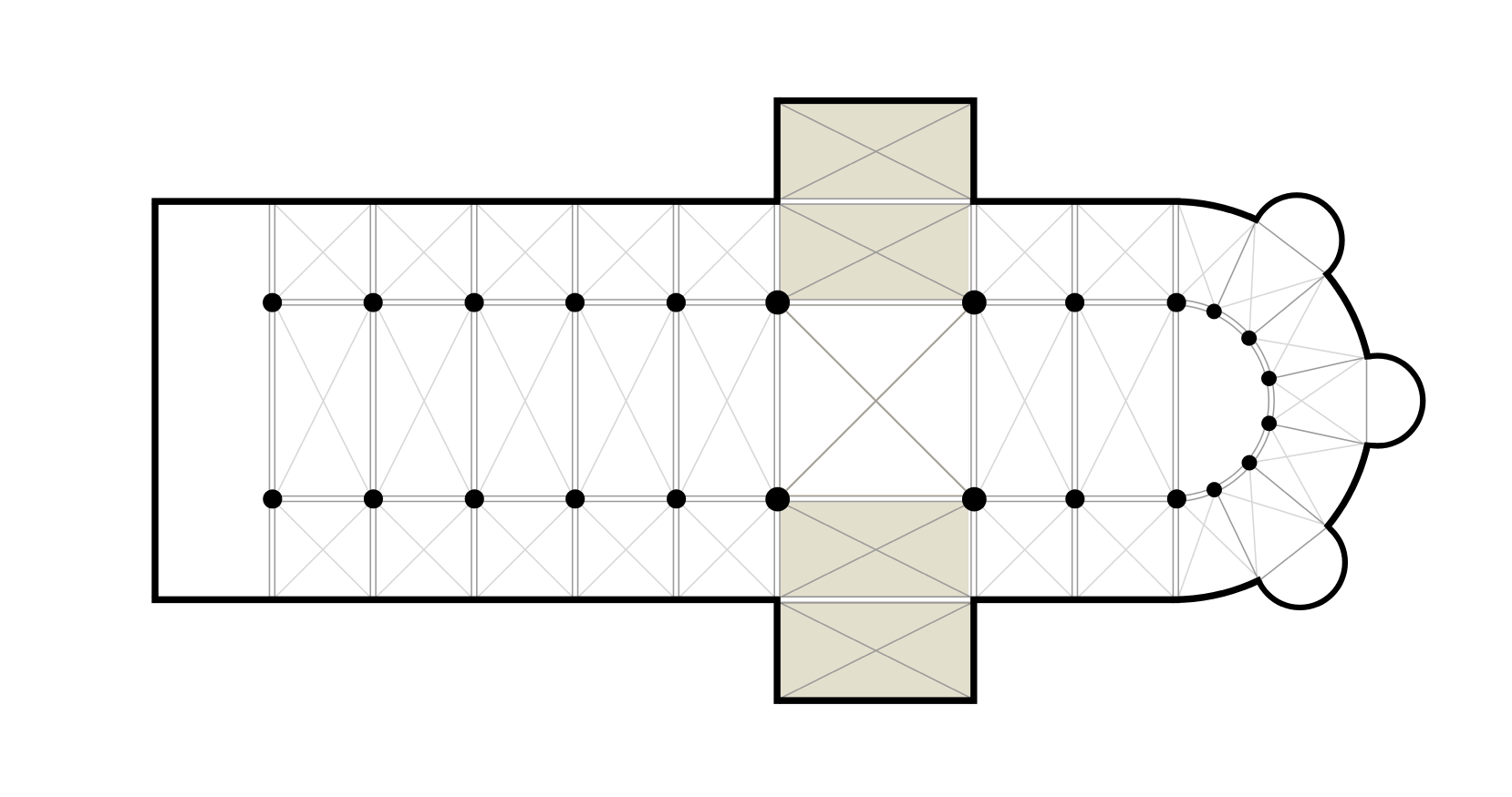  A basilica plan. Source: https://en.wikipedia.org/wiki/Basilica